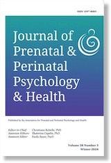 Cover of the winter 2024 issue of Journal of Prenatal & Perinatal Psychology & Health